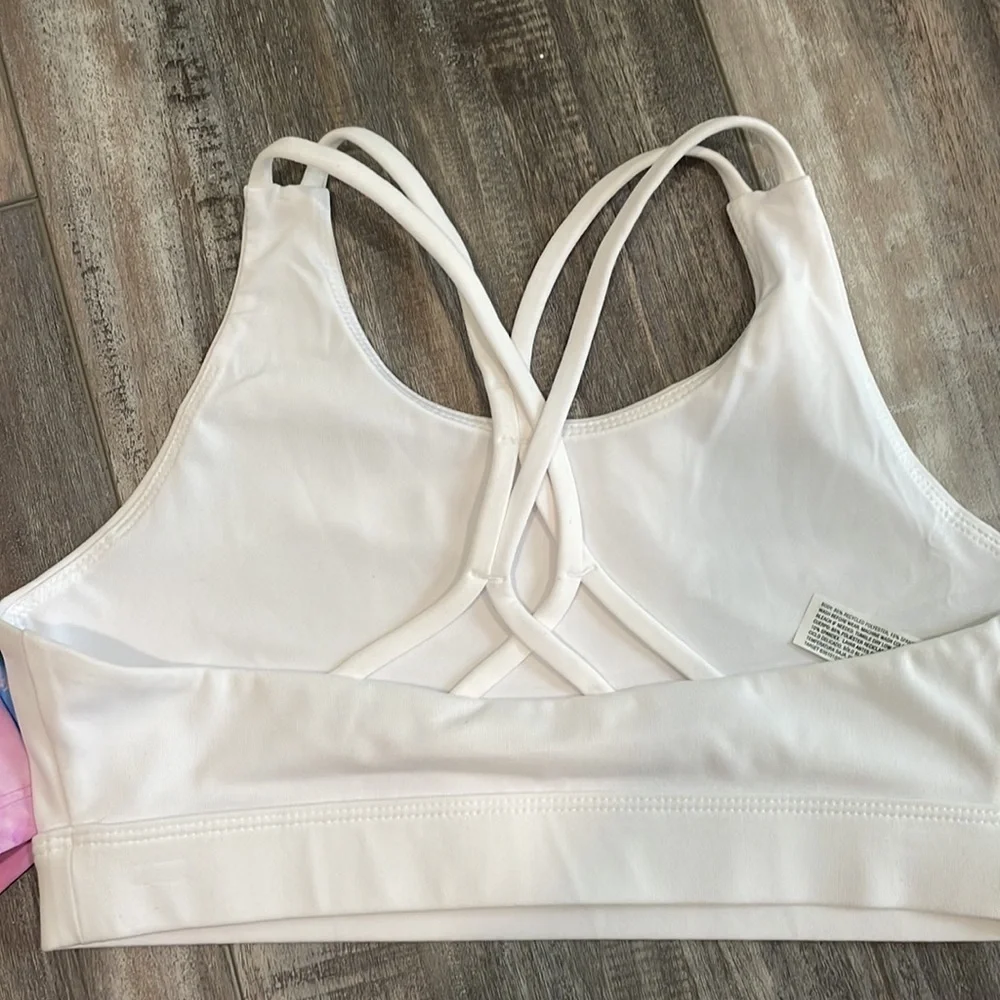 Girls athletic crop top sports bra lot